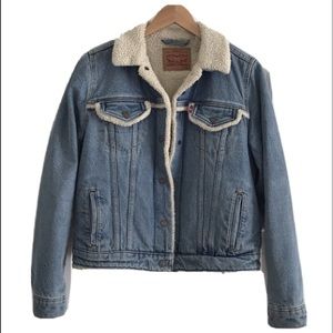 Levi’s Sherpa Denim Jacket